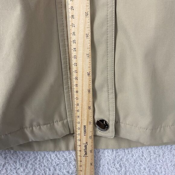 Nautica Women's Beige XL‎ Removable Hood Winter Coat Zip out Lining Windbreak - Picture 10 of 13